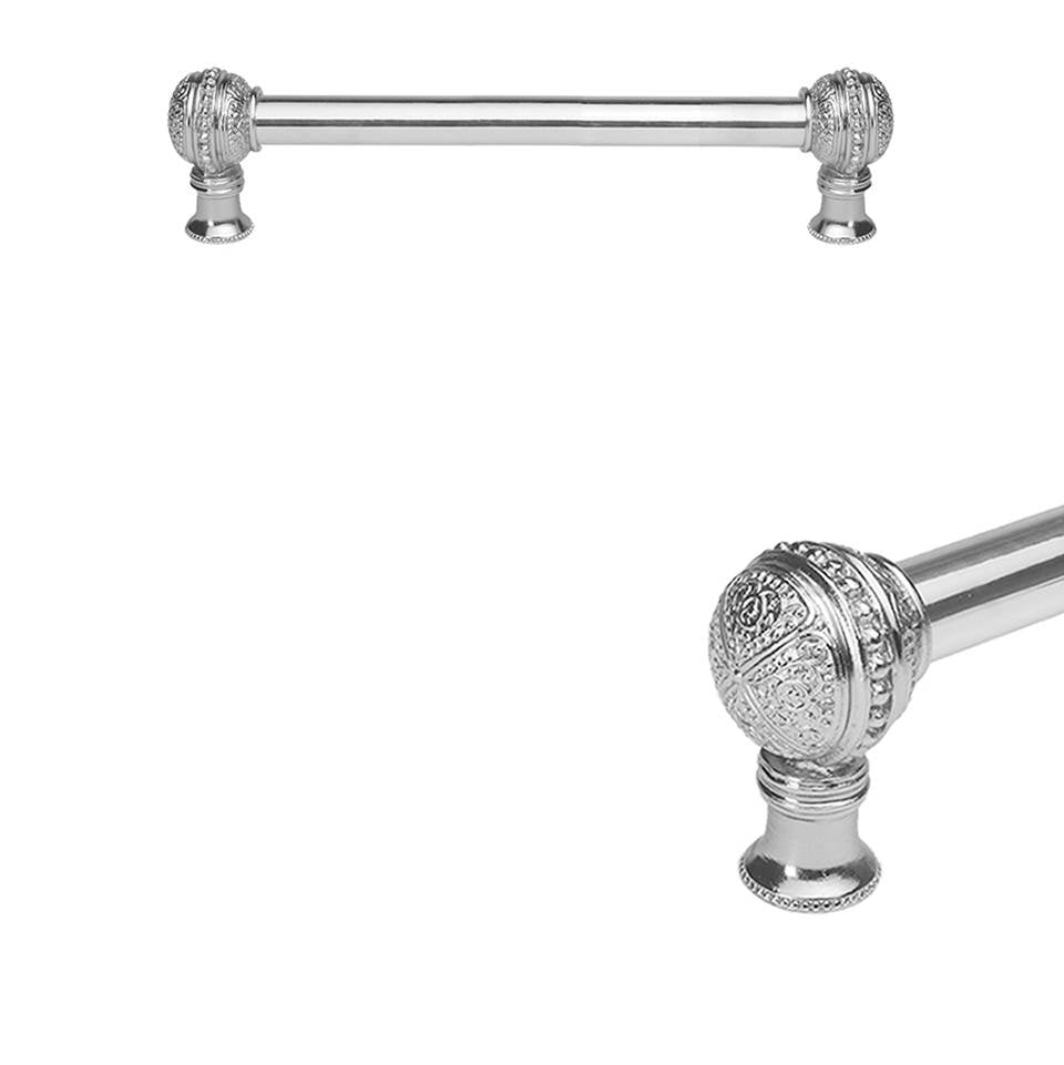 Carpe Diem Hardware - Millennium 6'' O.C. Approx W/ 5/8'' Smooth Center Long Pull - Platinum