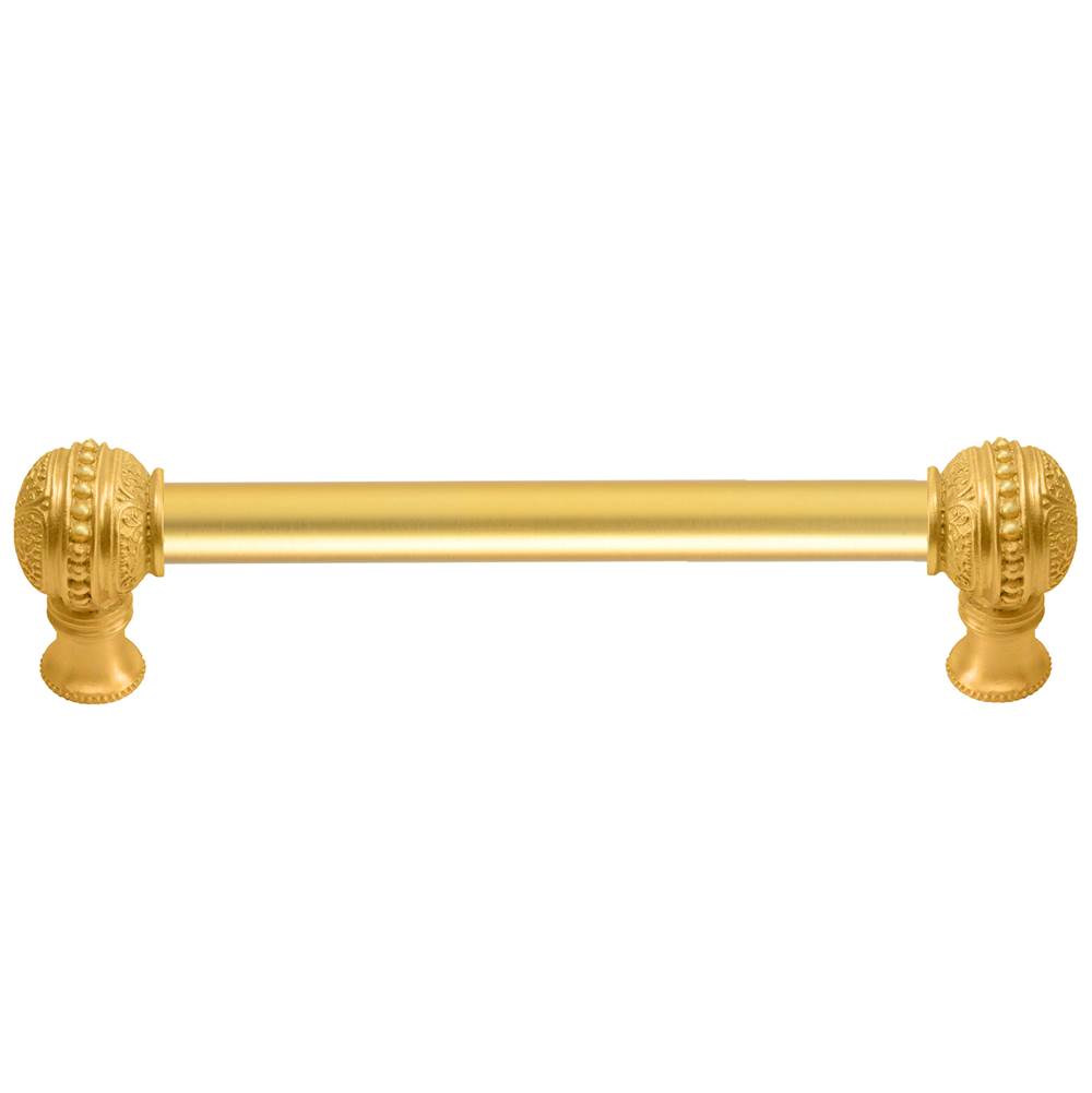 Carpe Diem Hardware - Millennium 6'' O.C. Approx W/ 5/8'' Smooth Center Long Pull - Gilded Mercury