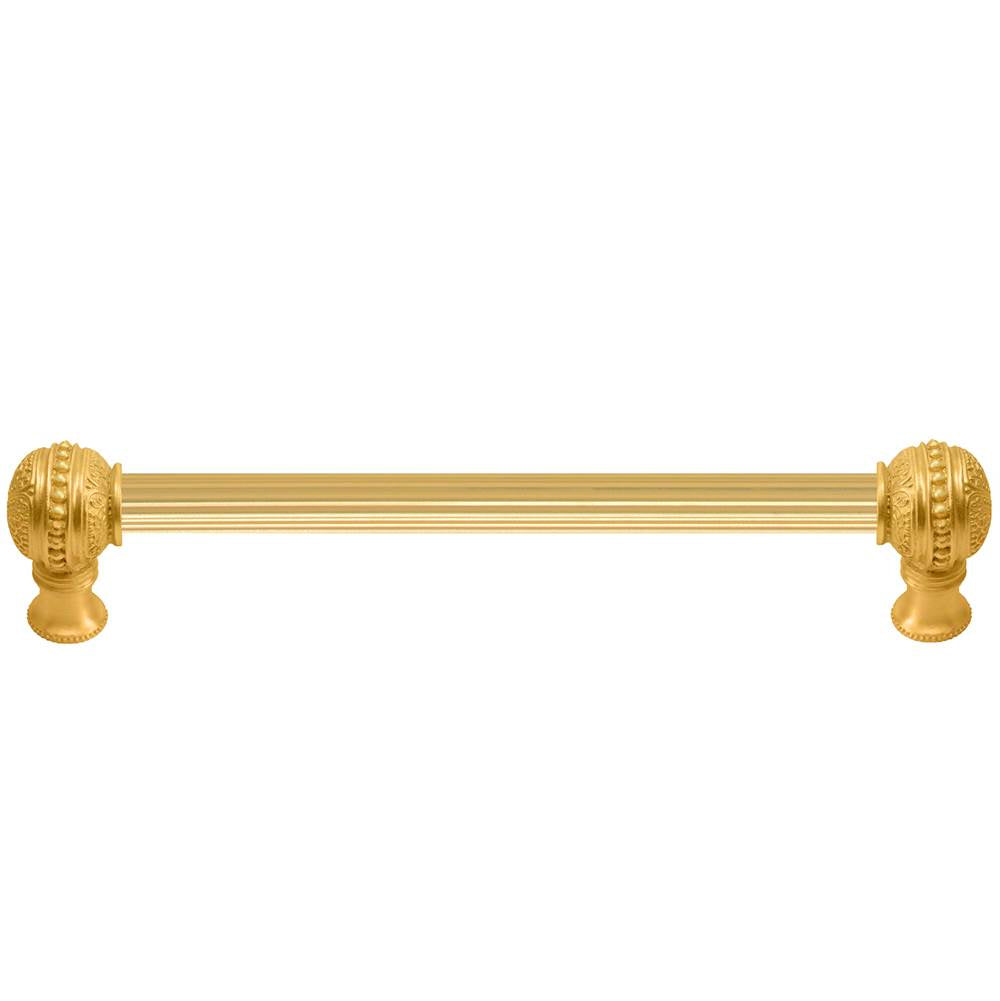 Carpe Diem Hardware - Millennium 9'' O.C. Approx W/ 5/8'' Reeded Center Long Pull - Gilded Mercury
