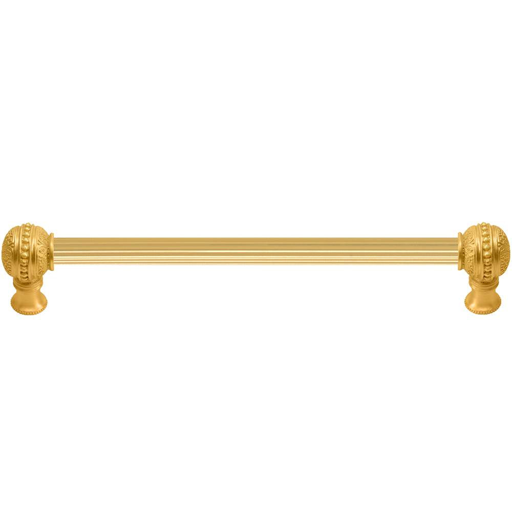 Carpe Diem Hardware - Millennium 18'' O.C. Approx W/ 5/8'' Reeded Center Long Pull - Gilded Mercury