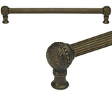 Carpe Diem Hardware - Millennium 22'' O.C. Approx W/ 5/8'' Reeded Center Long Pull - Antique Brass