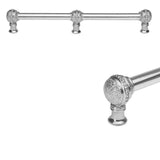 Carpe Diem Hardware - Millennium 12'' O.C. Approx w/ 5/8'' Smooth Center Long Pull w/ Center Brace - Chalice