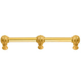 Carpe Diem Hardware - Millennium 12'' O.C. Approx W/ 5/8'' Smooth Center Long Pull W/ Center Brace - Gilded Mercury