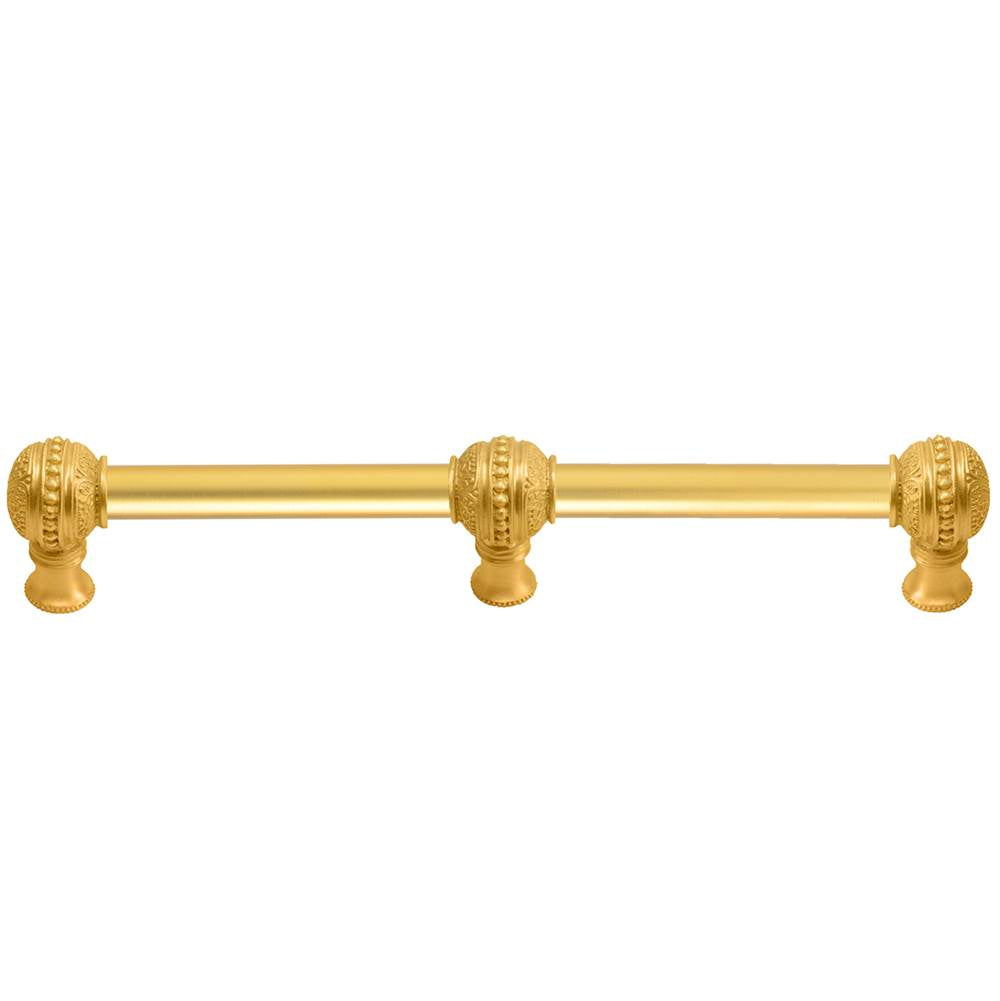 Carpe Diem Hardware - Millennium 18'' O.C. Approx W/ 5/8'' Smooth Center Long Pull W/ Center Brace - Gilded Mercury