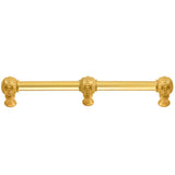 Carpe Diem Hardware - Millennium 18'' O.C. Approx W/ 5/8'' Smooth Center Long Pull W/ Center Brace - Gilded Mercury