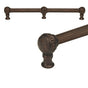 Carpe Diem Hardware - Millennium 22'' O.C. Approx w/ 5/8'' Reeded Center Long Pull w/ Center Brace - Chalice