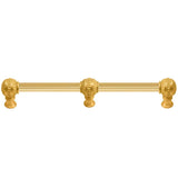 Carpe Diem Hardware - Millennium 22'' O.C. Approx W/ 5/8'' Reeded Center Long Pull W/ Center Brace - Gilded Mercury