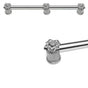 Carpe Diem Hardware - Oracle Column 22'' O.C. Approx w/ 5/8'' Smooth Center Long Pull w/ Center Brace - Chalice