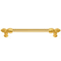 Carpe Diem Hardware - Bienvenue 9'' O.C. Approx w/ 5/8'' Reeded Center Long Pull - Antique Brass