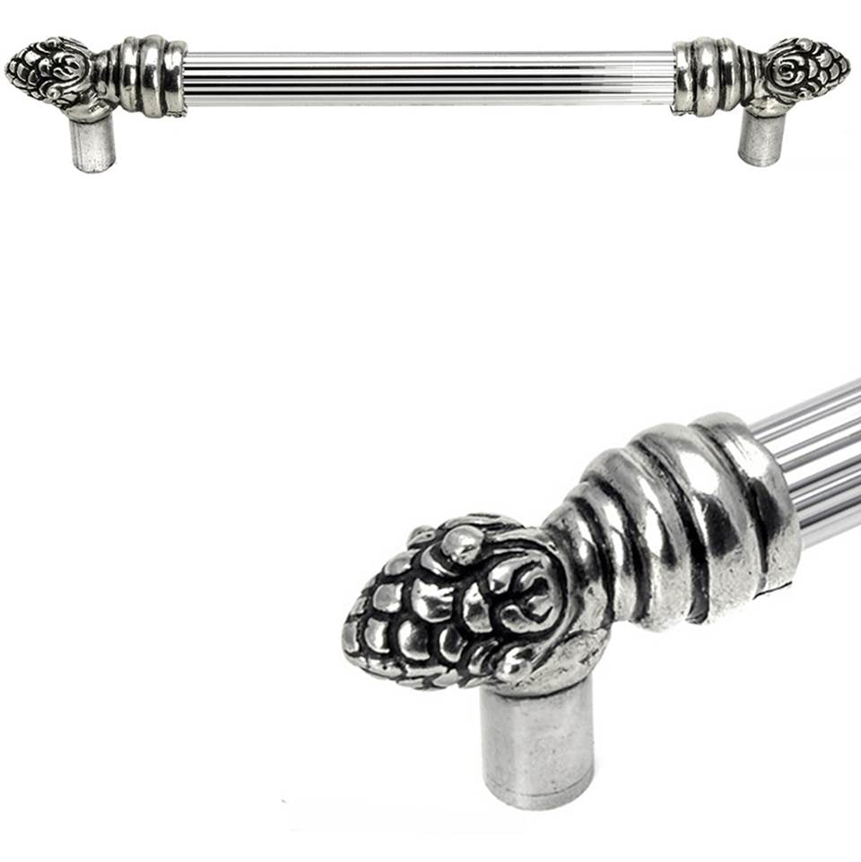 Carpe Diem Hardware - Bienvenue 12'' O.C. Approx W/ 5/8'' Reeded Center Long Pull - Chalice