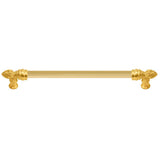 Carpe Diem Hardware - Bienvenue 18'' O.C. Approx W/ 5/8'' Reeded Center Long Pull - Gilded Mercury