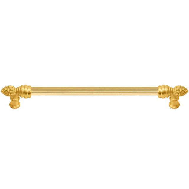 Carpe Diem Hardware - Bienvenue 22'' O.C. Approx w/ 5/8'' Reeded Center Long Pull - Antique Brass