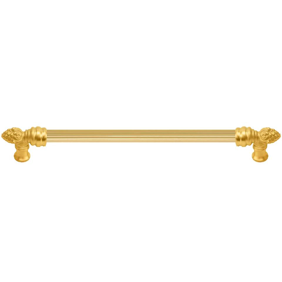Carpe Diem Hardware - Bienvenue 22'' O.C. Approx W/ 5/8'' Reeded Center Long Pull - Gilded Mercury