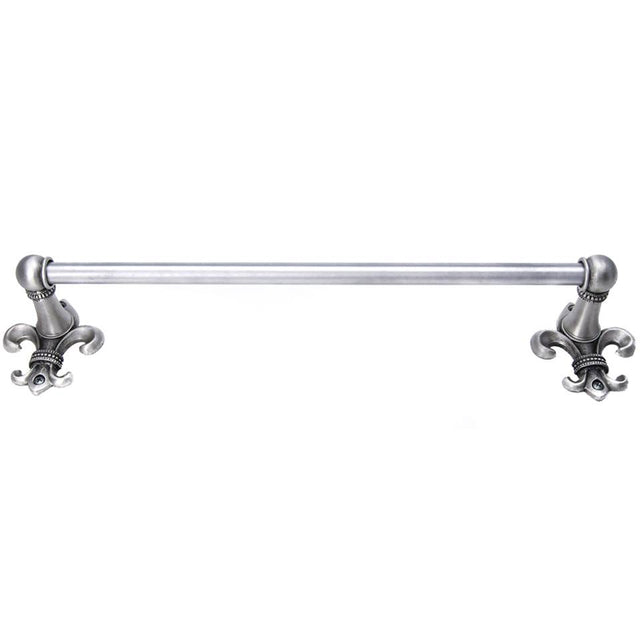 Carpe Diem Hardware - Charlemagne 16'' O.C Approx Towel Bar w/ 5/8'' Smooth Center - Soft Gold
