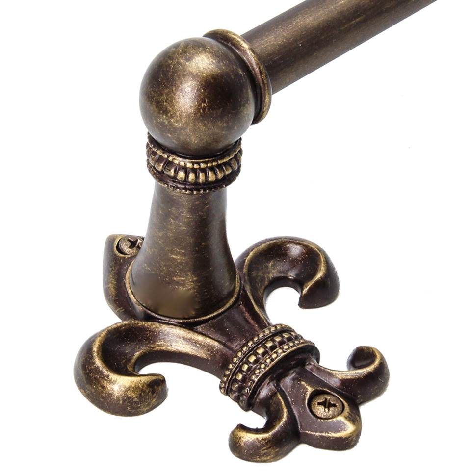 Charlemagne 16'' O.C Approx Towel Bar w/ 5/8'' Smooth Center
