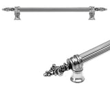Carpe Diem Hardware - Charlemagne 12'' O.C. Approx W/ 5/8'' Reeded Center Long Pull - Chalice