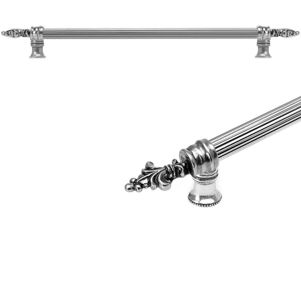 Carpe Diem Hardware - Charlemagne 22'' O.C. Approx W/ 5/8'' Reeded Center Long Pull - Chalice