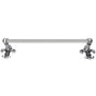 Carpe Diem Hardware - Charlemagne 16'' O.C Approx Towel Bar w/ 5/8'' Reeded Center - Soft Gold