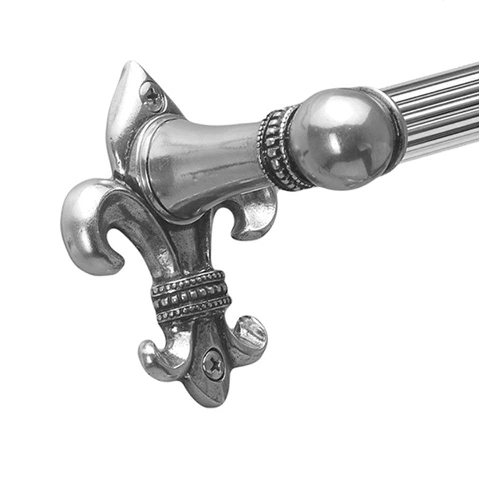 Charlemagne 16'' O.C Approx Towel Bar w/ 5/8'' Reeded Center