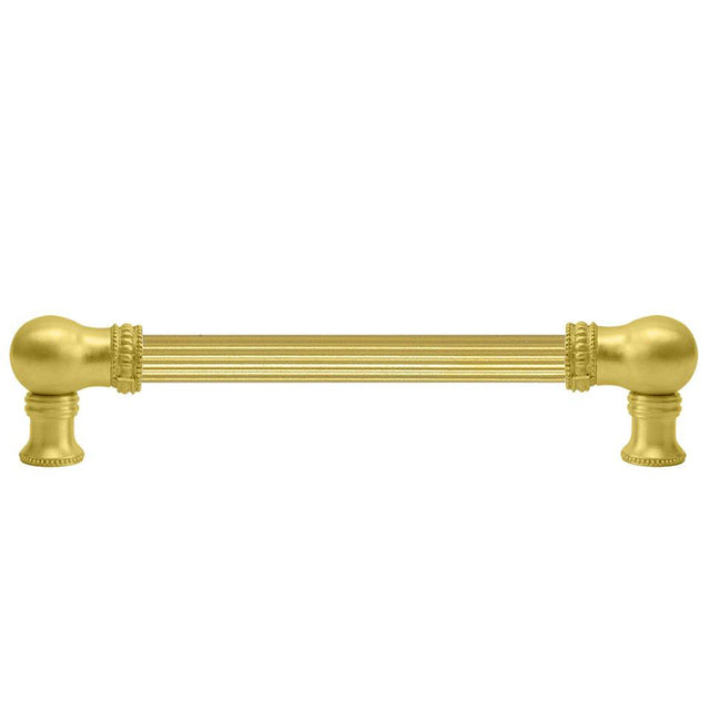 Carpe Diem Hardware - Classic 9'' O.C. Approx w/ 5/8'' Reeded Center Long Pull - Antique Brass