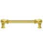 Carpe Diem Hardware - Classic 9'' O.C. Approx w/ 5/8'' Reeded Center Long Pull - Antique Brass
