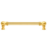 Carpe Diem Hardware - Classic 9'' O.C. Approx W/ 5/8'' Reeded Center Long Pull - Gilded Mercury