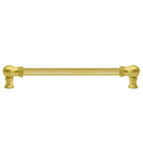Carpe Diem Hardware - Classic 12'' O.C. Approx w/ 5/8'' Reeded Center Long Pull - Antique Brass