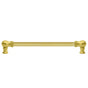 Carpe Diem Hardware - Classic 18'' O.C. Approx w/ 5/8'' Reeded Center Long Pull - Antique Brass