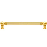 Carpe Diem Hardware - Classic 18'' O.C. Approx W/ 5/8'' Reeded Center Long Pull - Gilded Mercury