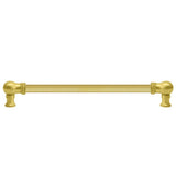 Carpe Diem Hardware - Classic 22'' O.C. Approx w/ 5/8'' Reeded Center Long Pull - Antique Brass