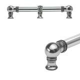 Carpe Diem Hardware - Classic 9'' O.C. Approx W/ 5/8'' Smooth Center Long Pull W/ Center Brace - Chalice
