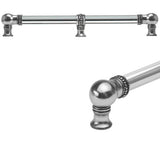 Carpe Diem Hardware - Classic 18'' O.C. Approx W/ 5/8'' Smooth Center Long Pull W/ Center Brace - Chalice