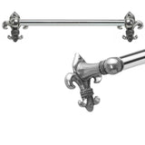 Carpe Diem Hardware - Charlemagne 32'' O.C (Approximately) Towel Bar With 5/8'' Smooth Center - Chalice