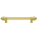 Carpe Diem Hardware - Cache 6'' O.C. Approx w/ 5/8'' Reeded Center Long Pull w/ 16 Rivoli Swarovski Crystals - Chalice