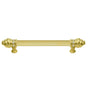 Carpe Diem Hardware - Cache 6'' O.C. Approx w/ 5/8'' Reeded Center Long Pull w/ 16 Rivoli Swarovski Crystals - Chalice