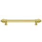 Carpe Diem Hardware - Cache 9'' O.C. Approx w/ 5/8'' Reeded Center Long Pull w/ 16 Rivoli Swarovski Crystals - Chalice