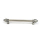 Carpe Diem Hardware - Cache 12'' O.C. Approx w/ 5/8'' Smooth Center Long Pull w/ 16 Rivoli Swarovski Crystals - Chalice
