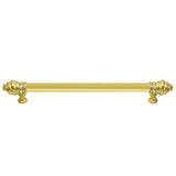 Carpe Diem Hardware - Triple Acorn & Oak Leaf 4'' O.C. Pull - Antique Brass