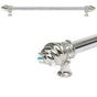 Carpe Diem Hardware - Cache 22'' O.C. Approx w/ 5/8'' Smooth Center Long Pull w/ 16 Rivoli Swarovski Crystals - Chalice