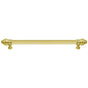 Carpe Diem Hardware - Cache 22'' O.C. Approx w/ 5/8'' Reeded Center Long Pull w/ 16 Rivoli Swarovski Crystals - Chalice
