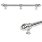 Carpe Diem Hardware - Acanthus Ii 16'' O.C. Approx Towel Bar Rosette Style w/ 5/8'' Reeded Center - Chalice