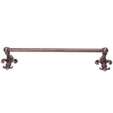 Carpe Diem Hardware - Charlemagne 36'' O.C (Approximately) Towel Bar With 5/8'' Smooth Center - Oil Rubbed Bronze