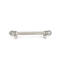 Carpe Diem Hardware - Cricket Cage 6'' O.C. Approx w/ 5/8'' Smooth Center Long Pull Small Finial - Antique Brass