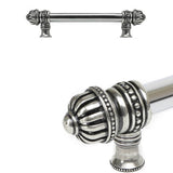 Carpe Diem Hardware - Cricket Cage 6'' O.C. (Approximately) With 5/8'' Smooth Center Long Pull Large Finial In Chalice. - Chalice