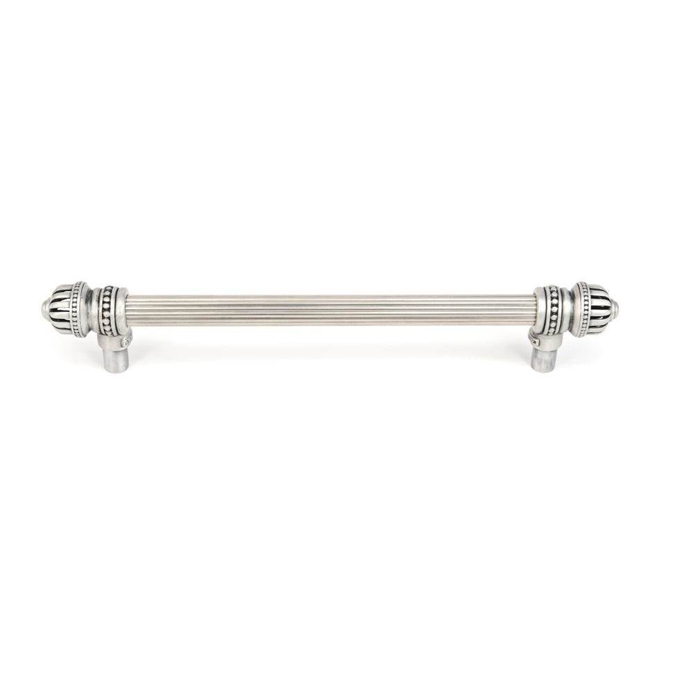 Carpe Diem Hardware - Cricket Cage 9'' O.C. Approx w/ 5/8'' Smooth Center Long Pull Small Finial - Antique Brass
