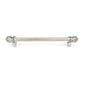 Carpe Diem Hardware - Cricket Cage 9'' O.C. Approx w/ 5/8'' Smooth Center Long Pull Small Finial - Antique Brass