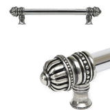 Carpe Diem Hardware - Cricket Cage 9'' O.C. (Approximately) With 5/8'' Smooth Center Long Pull Large Finial In Chalice. - Chalice