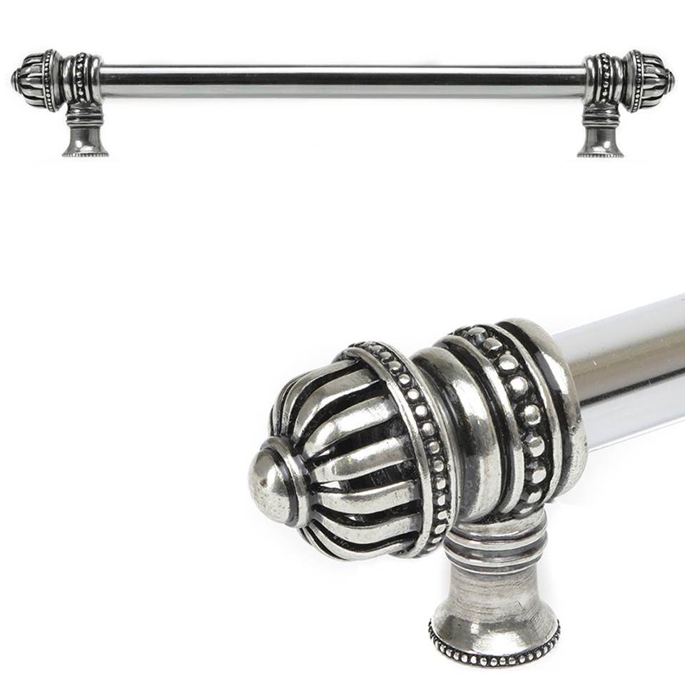 Carpe Diem Hardware - Cricket Cage 12'' O.C. (Approximately) With 5/8'' Smooth Center Long Pull Large Finial In Chalice. - Chalice