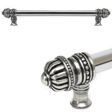 Carpe Diem Hardware - Cricket Cage 12'' O.C. (Approximately) With 5/8'' Smooth Center Long Pull Large Finial In Chalice. - Chalice