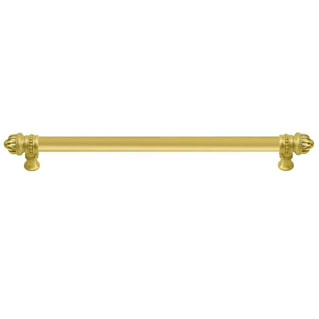 Carpe Diem Hardware - Cricket Cage 18'' O.C. Approx w/ 5/8'' Smooth Center Long Pull Small Finial - Antique Brass